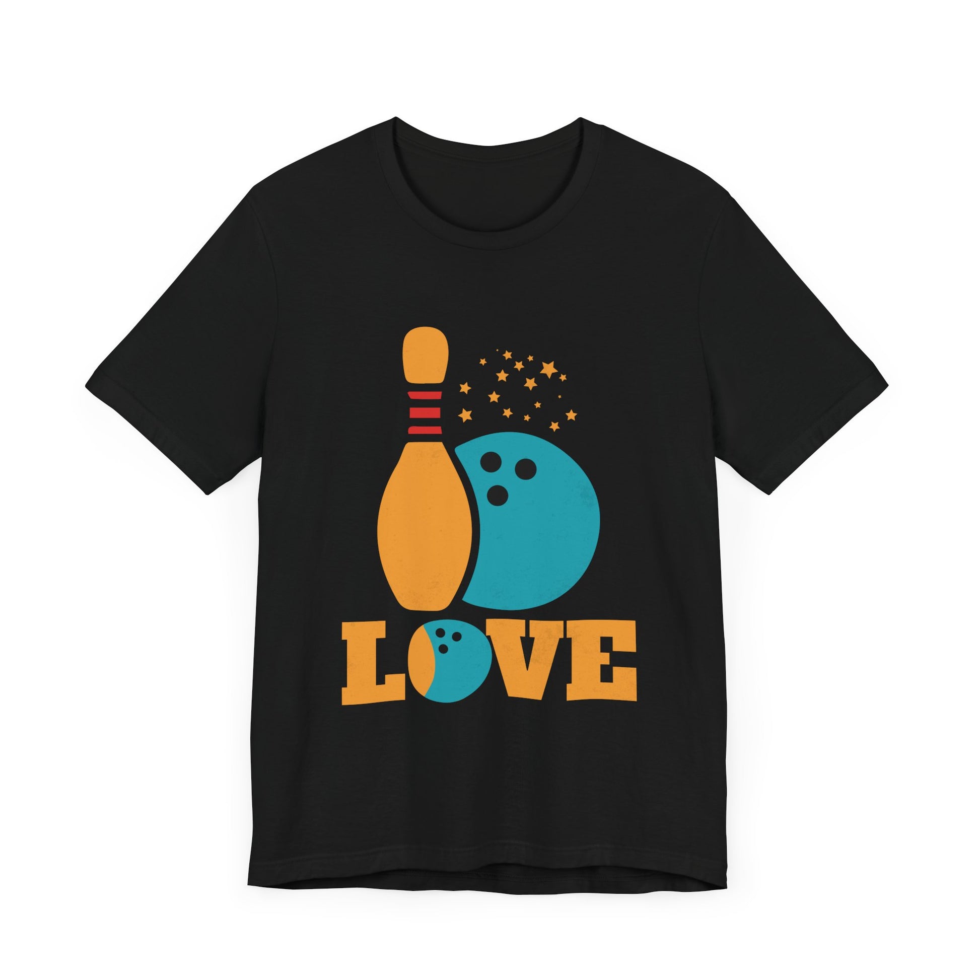 Bowling Love Unisex Jersey Tee - Perfect Gift for Bowlers & Sports Enthusiasts
