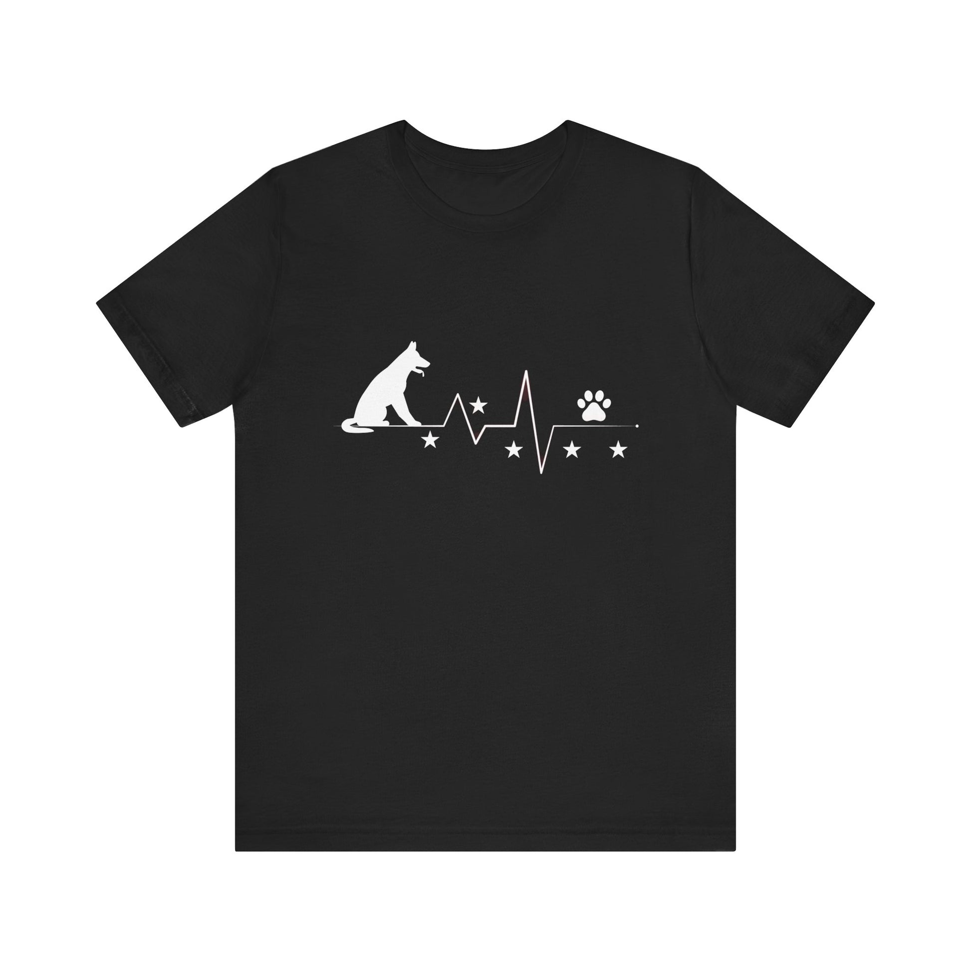Heartbeat of a Dog Unisex Tee - Perfect for Pet Lovers