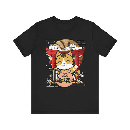 Cute Cat Graphic Tee - Unisex Short Sleeve T-Shirt for Cat Lovers