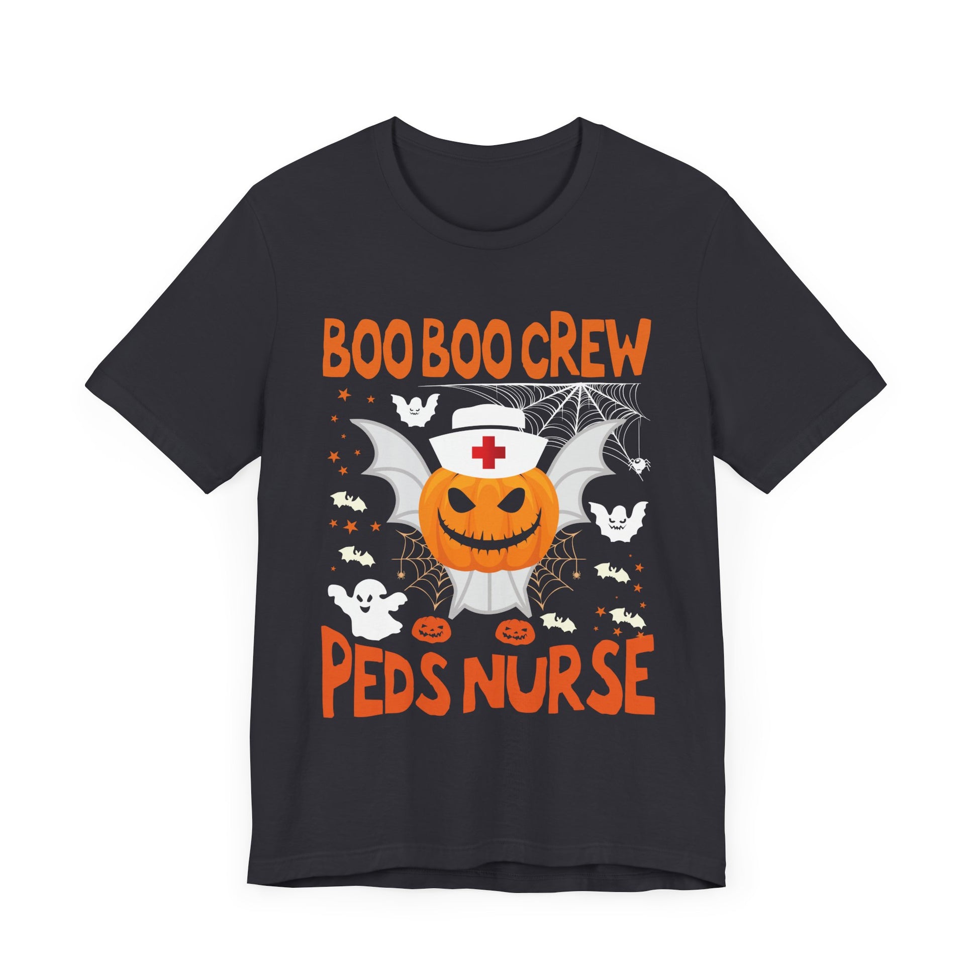 Boo Boo Crew Halloween Nurse Tee - Unisex Short Sleeve Shirt