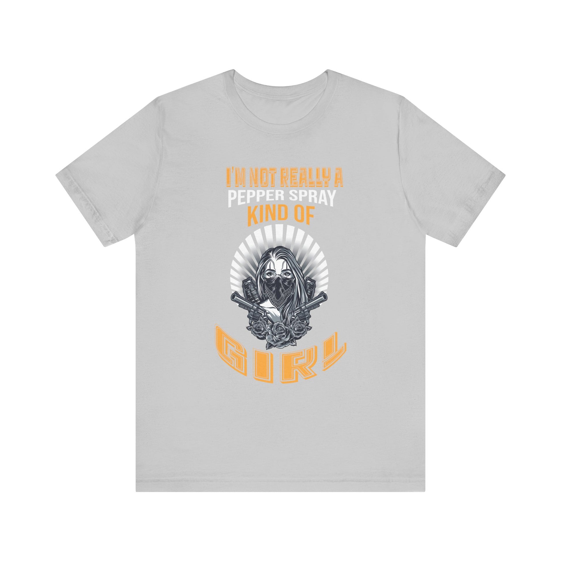 Gun Owner Girl Shirt Pepper Spray 2nd Amendment Gift T-Shirt Unisex Jersey Short Sleeve Tee