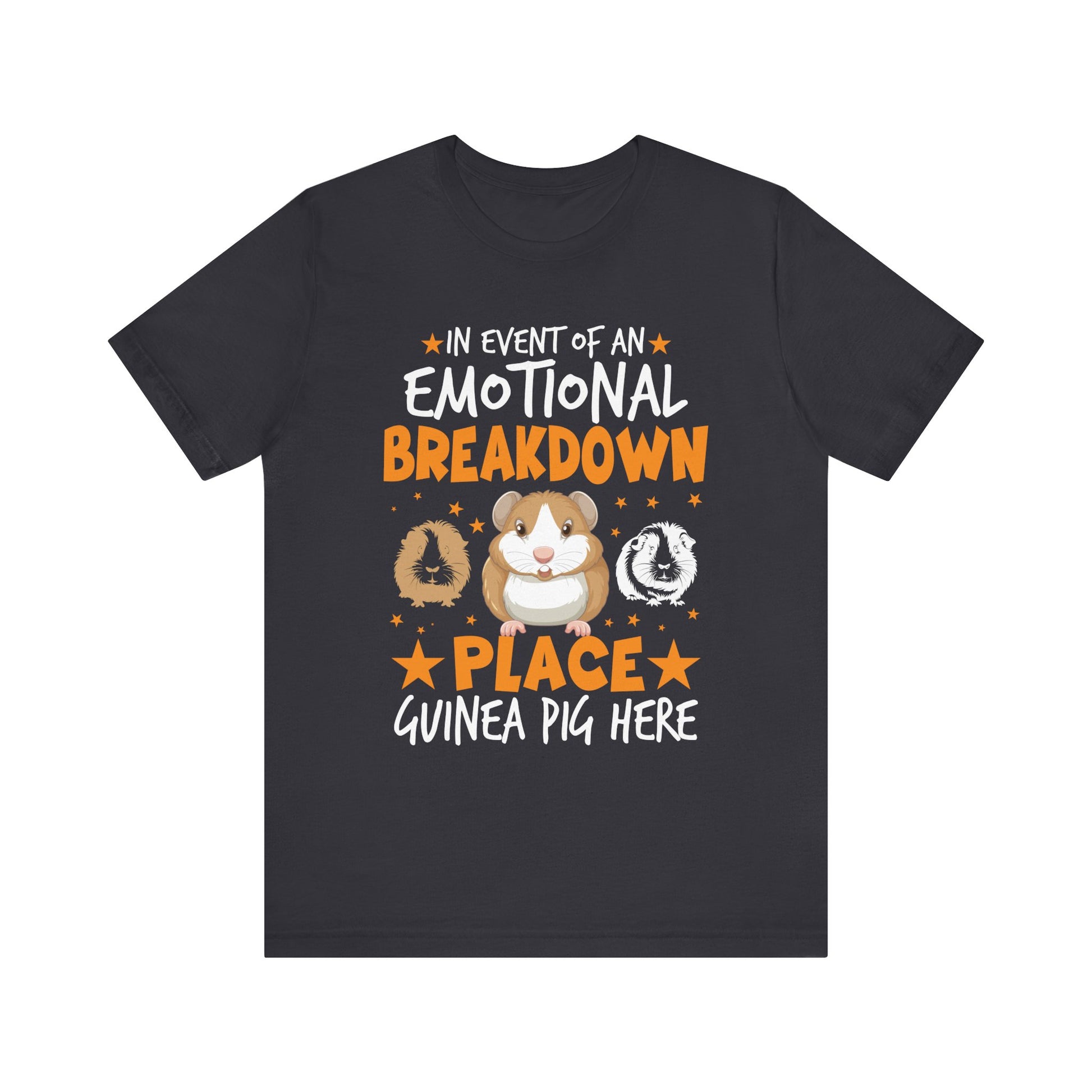 Emotional Support Guinea Pig Tee - Unisex Jersey Short Sleeve T-Shirt