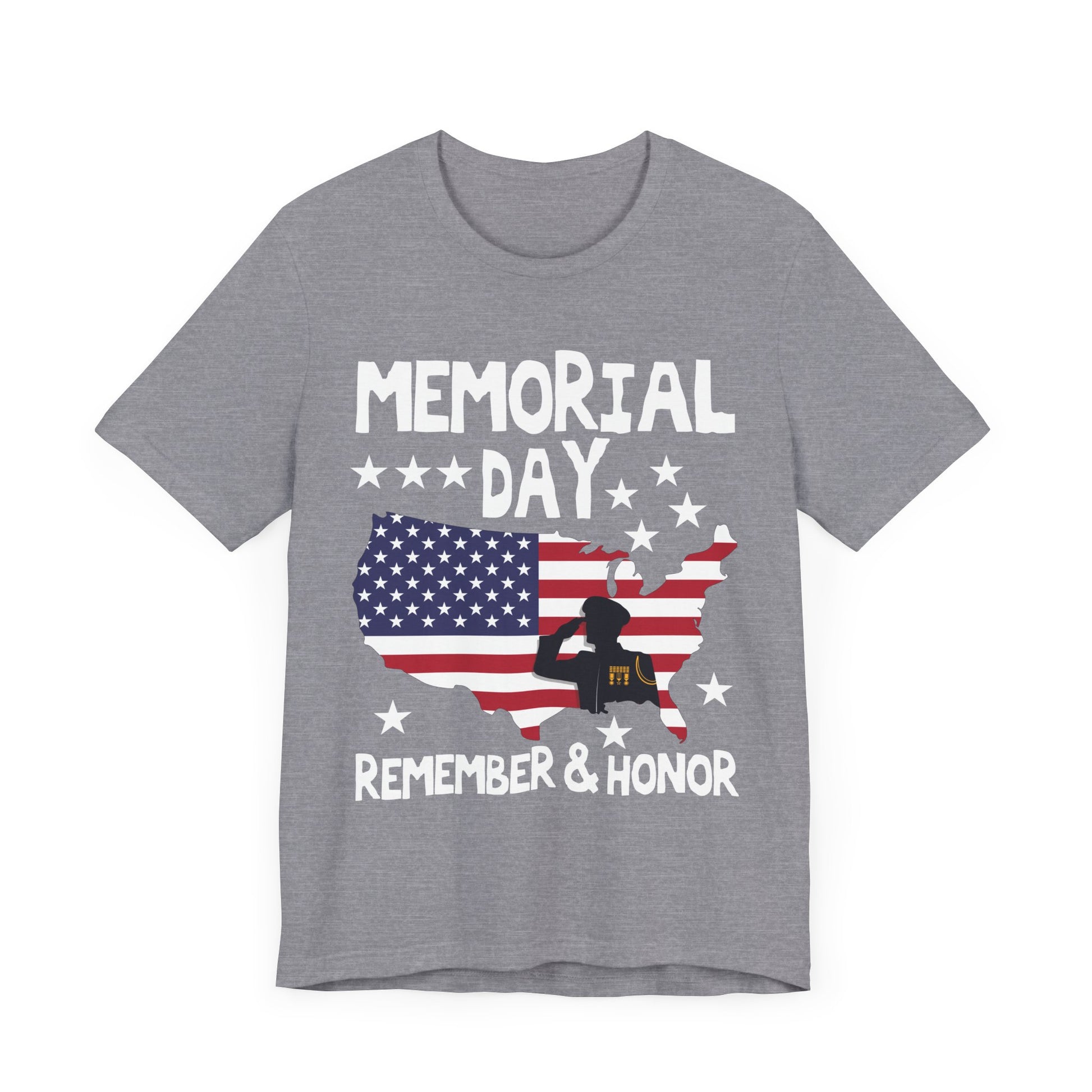 Memorial Day Unisex Jersey Tee - Remember & Honor