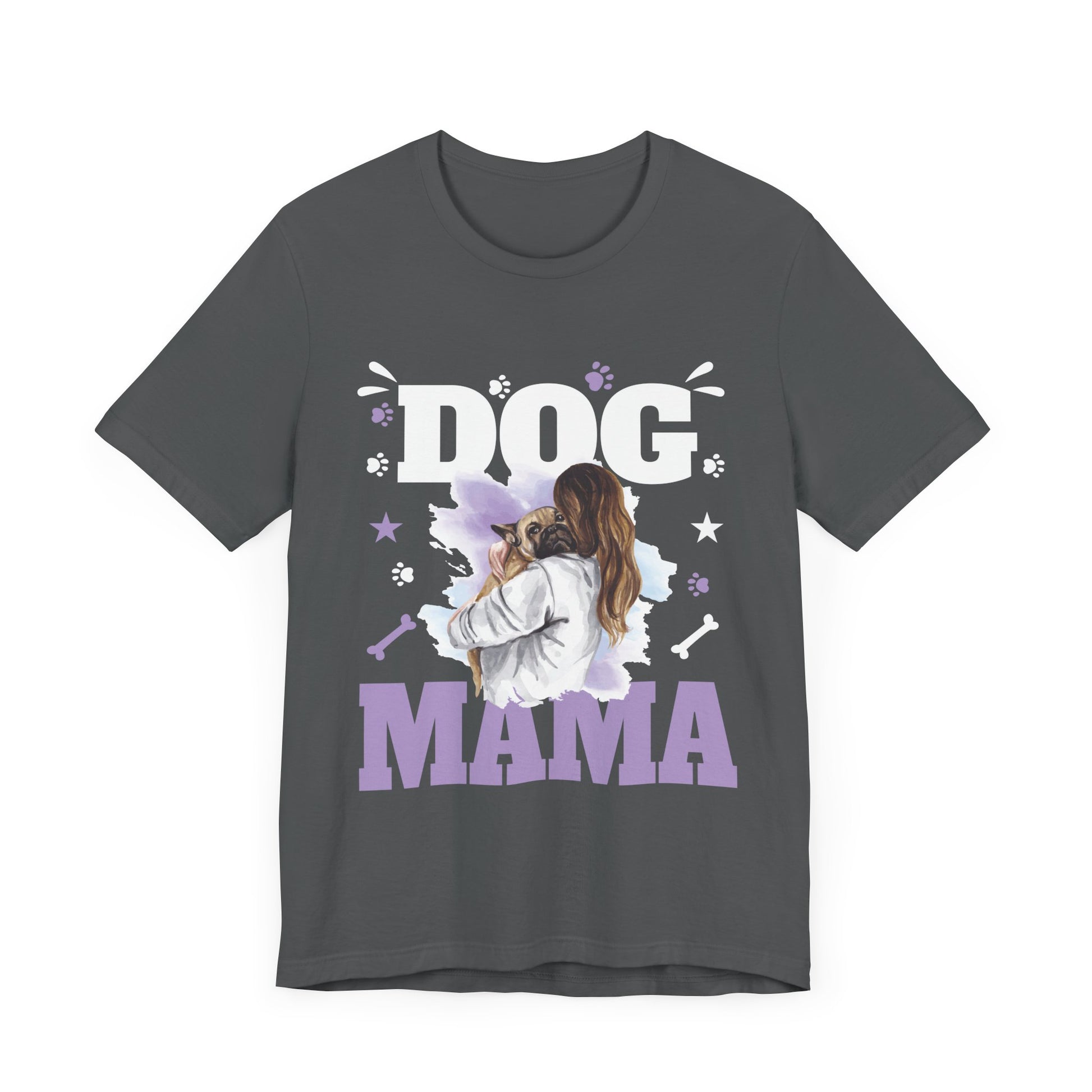 Dog Mama Short Sleeve Tee - Perfect Gift for Dog Lovers!