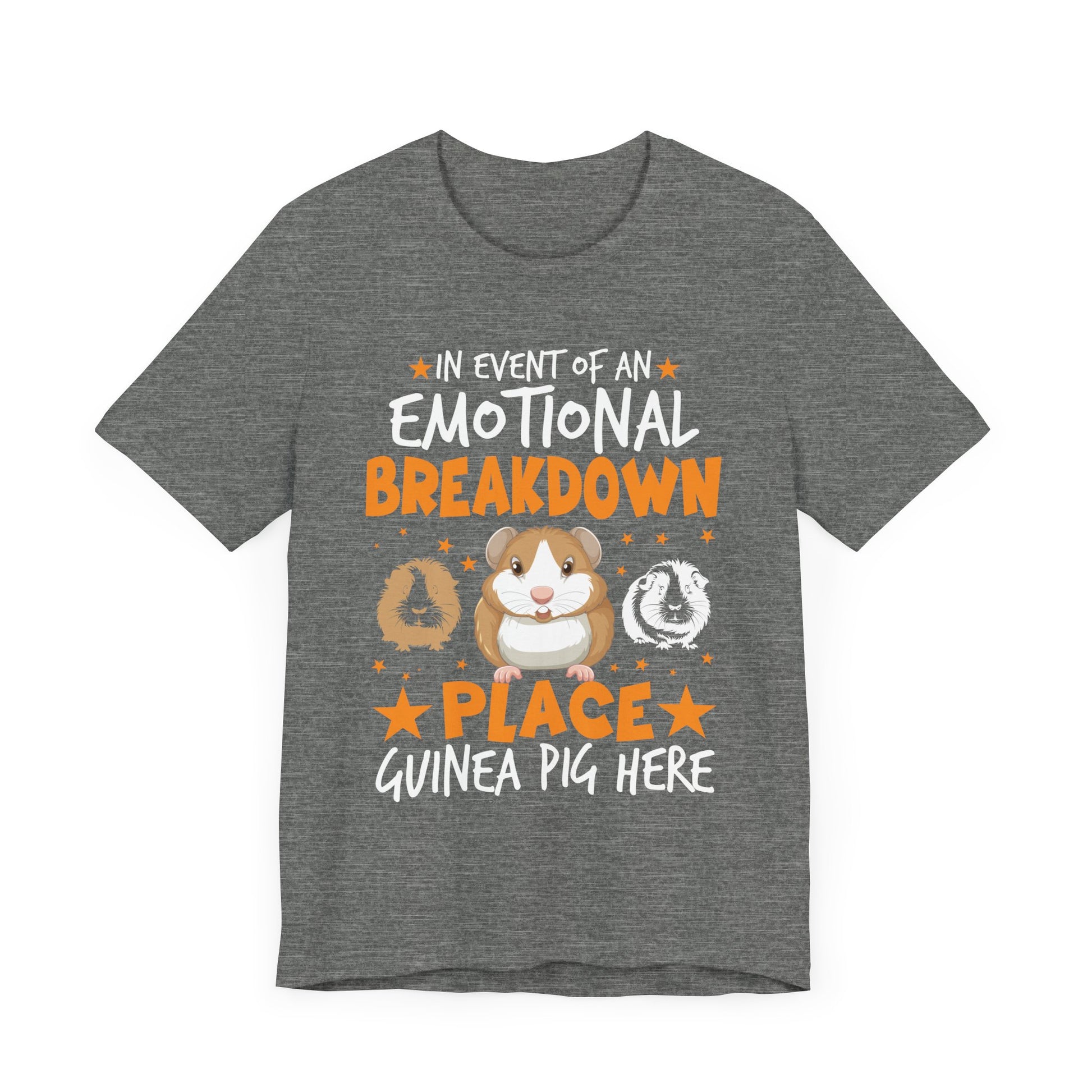 Emotional Support Guinea Pig Tee - Unisex Jersey Short Sleeve T-Shirt
